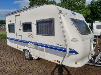krockskadad bil caravan Hobby  450 Mover + Luifel 2005/4