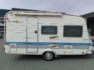 danneggiata roulotte Hobby  400  Mover+ Luifel+Fietsendrager 2002/7
