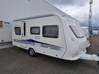 krockskadad bil caravan Hobby  455 UF 2009/9