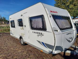 krockskadad bil caravan Swift  Camper Lifestyle 510 V Enkele bedden-Mover-Levelsystem-Luifel 2007/9