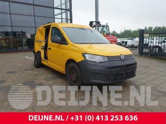 Coche siniestrado Volkswagen Caddy Caddy Cargo V (SBA/SBH), Van, 2020 2.0 TDI BlueMotionTechnology 2022/11