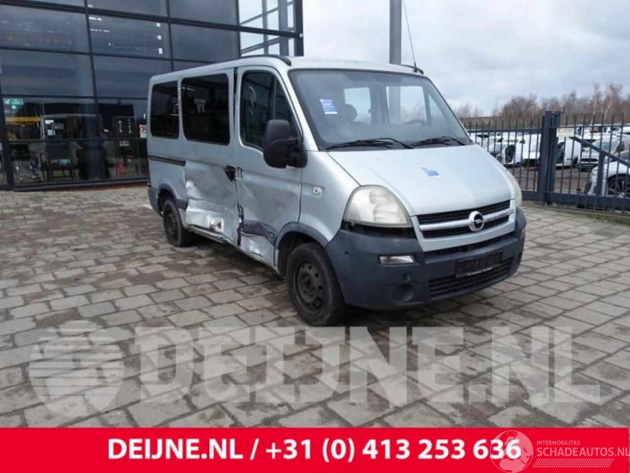 Opel Movano Movano (4A1; 4A2; 4B2; 4B3; 4C2; 4C3), Van, 1998 / 2010 1.9 CDTI
