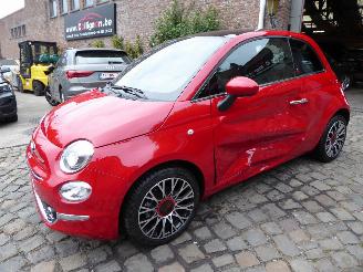 Vaurioauto  passenger cars Fiat 500 Red 2025/4