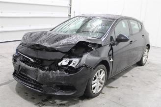 damaged Opel Astra 