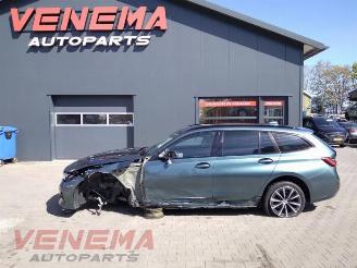 Uttjänta bilar auto BMW 3-serie 3 serie Touring (G21), Combi, 2019 318d 2.0 TwinPower Turbo 16V Mild Hybrid 2022/7