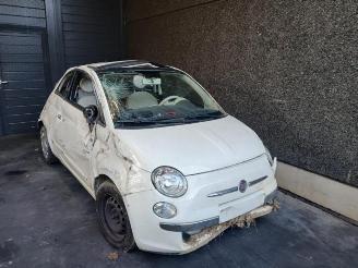 Vrakbiler auto Fiat 500 500 (312), Hatchback, 2007 0.9 TwinAir 85 2011/8