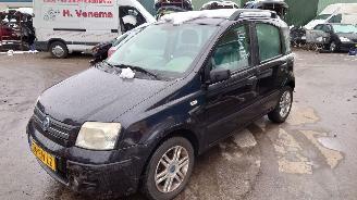 disassembly passenger cars Fiat Panda 188 2005 1.2i 188A4 Zwart 632 onderdelen 2005/6