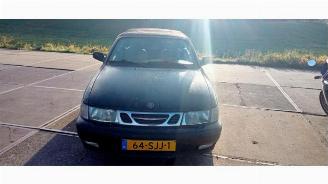 Vrakbiler auto Saab 9-3 9-3 I (YS3D), Cabrio, 1998 / 2003 2.0t 16V Ecopower 2001/11