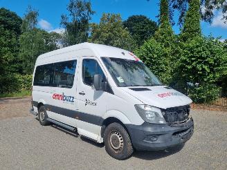 krockskadad bil auto Mercedes Sprinter 314 CDI Aut 9 Stoelen + Rolstoellift 2017/11
