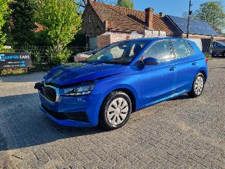 krockskadad bil auto Skoda Fabia 1.0 TSI 81KW Clima 2024/5