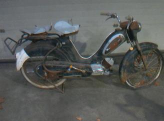 skadebil fiets Overige  berini m21 klassieke bromfiets 1957/1