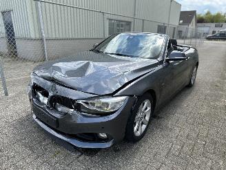 uszkodzony samochody osobowe BMW 4-serie 420d AUTOMAAT CABRIO | LED | CAMERA | NECK HEATERS | FULL OPTIONS! 2014/8
