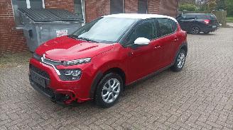 krockskadad bil auto Citroën C3 Bj:11-2022 1.2-12v Airconditioning CruiseControl Stoelverwarming Lichtautomaat Led-Koplampen Led-Achterlichten Mistlampen Bi-Color pearl metallic lak Drive Lane Assist Dab audio 2022/11
