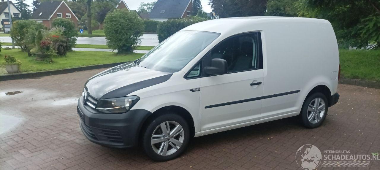 Volkswagen Caddy 2.0-TDI Airconditioning Elektrische ramen Elektrische-spiegels centrale vergrendeling met afstandsbediening Start-Stop systeem Tussenwand met glas Radio-Usb sportvelgen