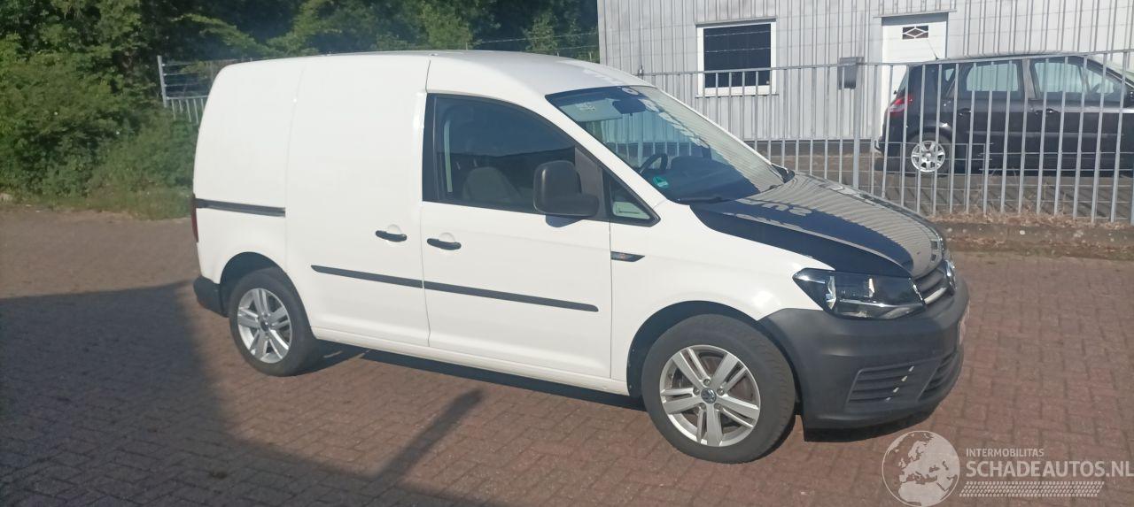 Volkswagen Caddy TDI-2.0-AdBlue euro6 Airconditioning Elektrische ramen Elektrische-spiegels centrale vergrendeling met afstandsbediening Start-Stop systeem Tussenwand met glas 16 inch velgen