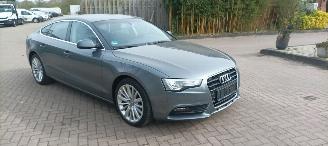 Vaurioauto  passenger cars Audi A5 Sportback 2.0-TDI Automaat Navi Xenon Led Climatecontrol CruiseControl Stoelverwarming Lichtautomaat Regensensor pdc Control 18-inch audi velgen Afneembare trekhaak 2016/2