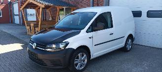 skadebil bedrijf Volkswagen Caddy 2.0-TDI Euro6 75pk Airco Start stop systeem Elektrische ramen Elektrische-spiegels met verwarming Centrale vergrendeling met afstandsbediening Stoffen bekleding Tussenwand met glas Achteruitrijspiegel Laadvloer orgineel vw hout Antislip rubberen mat in  l 2016/2