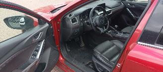 Mazda 6 2.2-diesel 175pk 4x4 Automaat Full-Led Full-Leder Memory Navi Head-up Blindspot systeem Bose-sound Climatecontrol CruiseControl radar Stoelverwarming Lichtautomaat Privacyglas keyless Entry trekhaak Parkeersensoren 19-inch mazda velgen picture 17