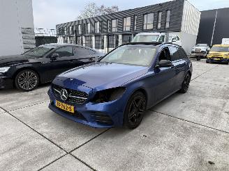 Schadeauto Mercedes C-klasse C180 PREMIUM PLUS PACK 156PK - NAVI - 360 CAMERA - LEDER 2018/7