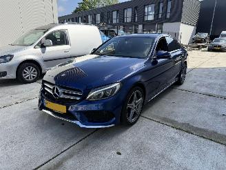 Unfallwagen Mercedes C-klasse 180 Lease Edition AMG -AUTOMAAT-LEDER-NAVI-CAMERA 2017/3