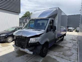 Schadeauto Mercedes Sprinter 315 1.9 CDI AUTOMAAT L3 -LAAD KLEP-ZIJ DEUR 2022/2