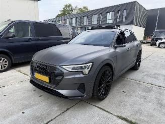 Coche accidentado Audi E-tron E-TRON 55 quattro advanced 95 kWh-PANO-LEDER-360 CAMERA 2018/12