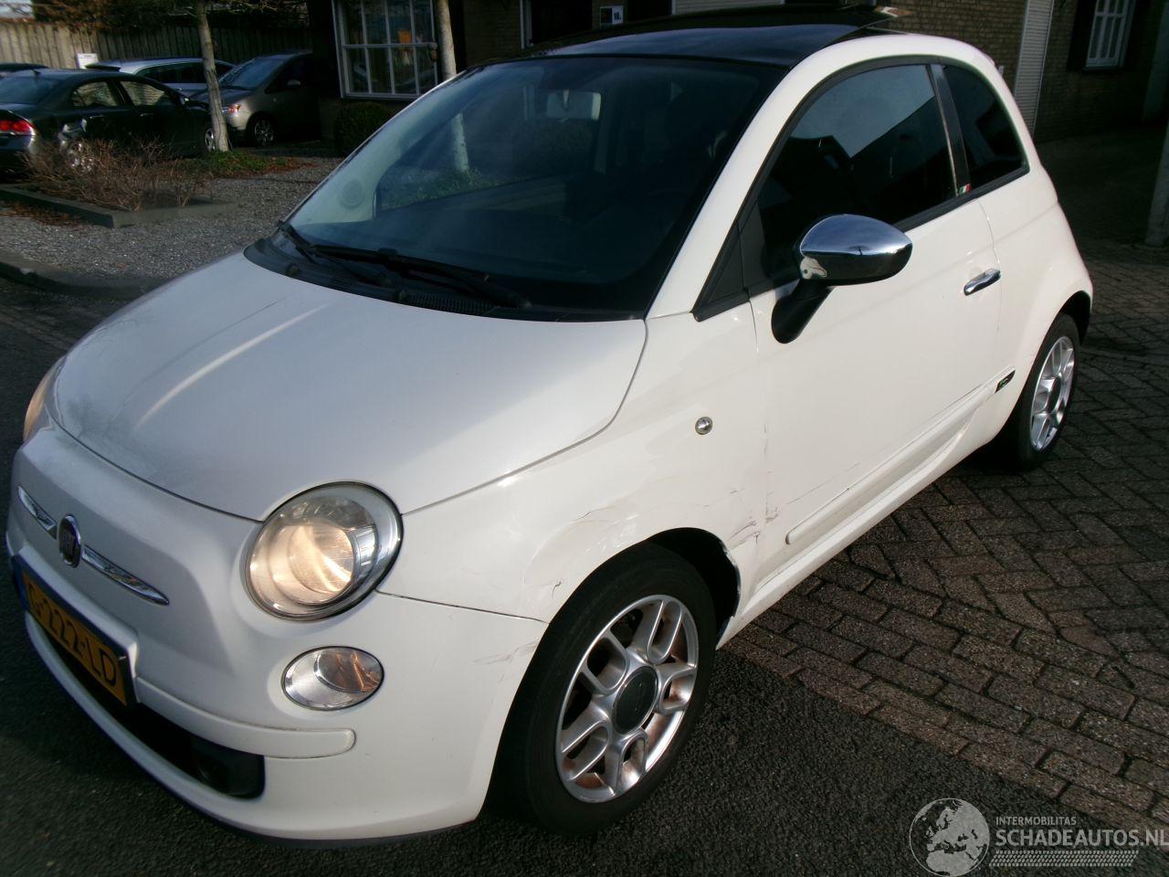 Fiat 500 1.2 NAKED AIRCO PANO