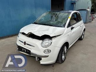 Vrakbiler auto Fiat 500 500 (312), Hatchback, 2007 0.9 TwinAir 85 2014/8