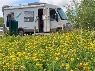 krockskadad bil camper Knaus  travel liner 640 1999/5