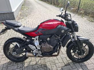 krockskadad bil motor Yamaha MT-07  2014/1