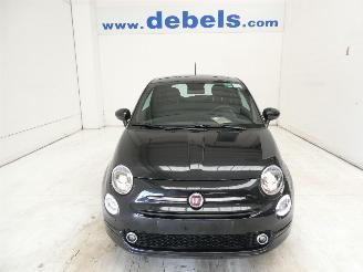 damaged passenger cars Fiat 500  2023/2
