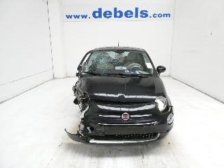 Voiture accidenté Fiat 500 1.0 2021/2