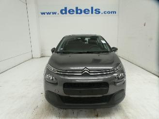 damaged passenger cars Citroën C3 III LIVE 2020/2