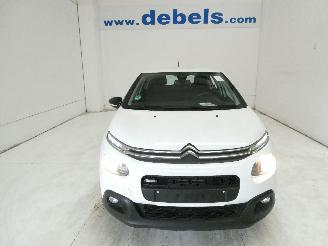 Voiture accidenté Citroën C3 1.2 2017/5