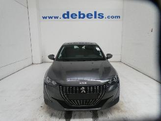 Voiture accidenté Peugeot 208 1.5 BLUE HDI 2020/9