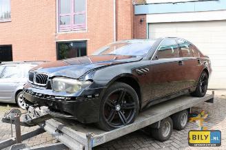 Uttjänta bilar auto BMW 7-serie E65 745i 2001/10