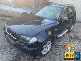 skadebil auto BMW X3 2.5I M54 2004/1