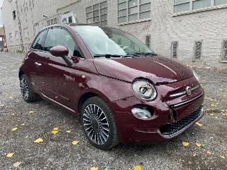 damaged passenger cars Fiat 500 LOUNGE 2018/4