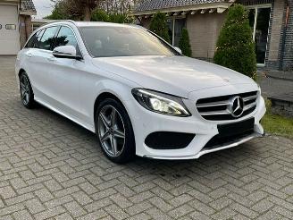 Vaurioauto  passenger cars Mercedes C-klasse 200 d AMG LINE NAVI CAMERA LED PDC 2017/1