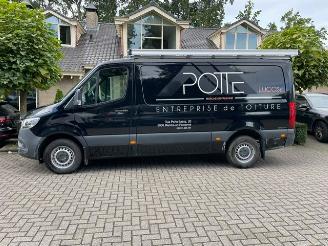 krockskadad bil bedrijf Mercedes Sprinter 316 CDI L2H1 AUT CAMERA EURO 6 CAMERA LED  3.5 T 2019/12