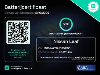 Voiture accidenté Nissan Leaf Navi Clima Camera lmv B.J 2012 geen schade 2012/2