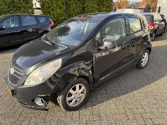 krockskadad bil auto Chevrolet Spark 1.0 16V LT Bi-feul 2012/2