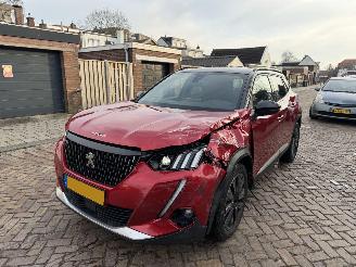 skadebil auto Peugeot 2008 1.2 PureTech GT  AUTOMAAT 2021/1