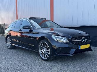 Schadeauto Mercedes C-klasse C200 AMG NAP PANO DESIGNO STOELEN 2016/1