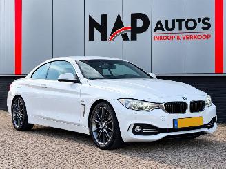 uszkodzony samochody osobowe BMW 4-serie 420d Cabrio High Executive 2014/1