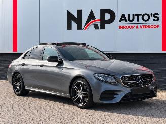 Damaged car Mercedes E-klasse E200d AMG PANO BURN 2018/1