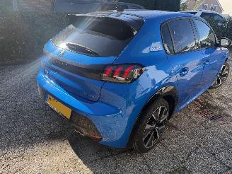 krockskadad bil auto Peugeot 208 1.2 PureTech GT-Line PANORAMA CAMERA AUTOMAAT 2020/1