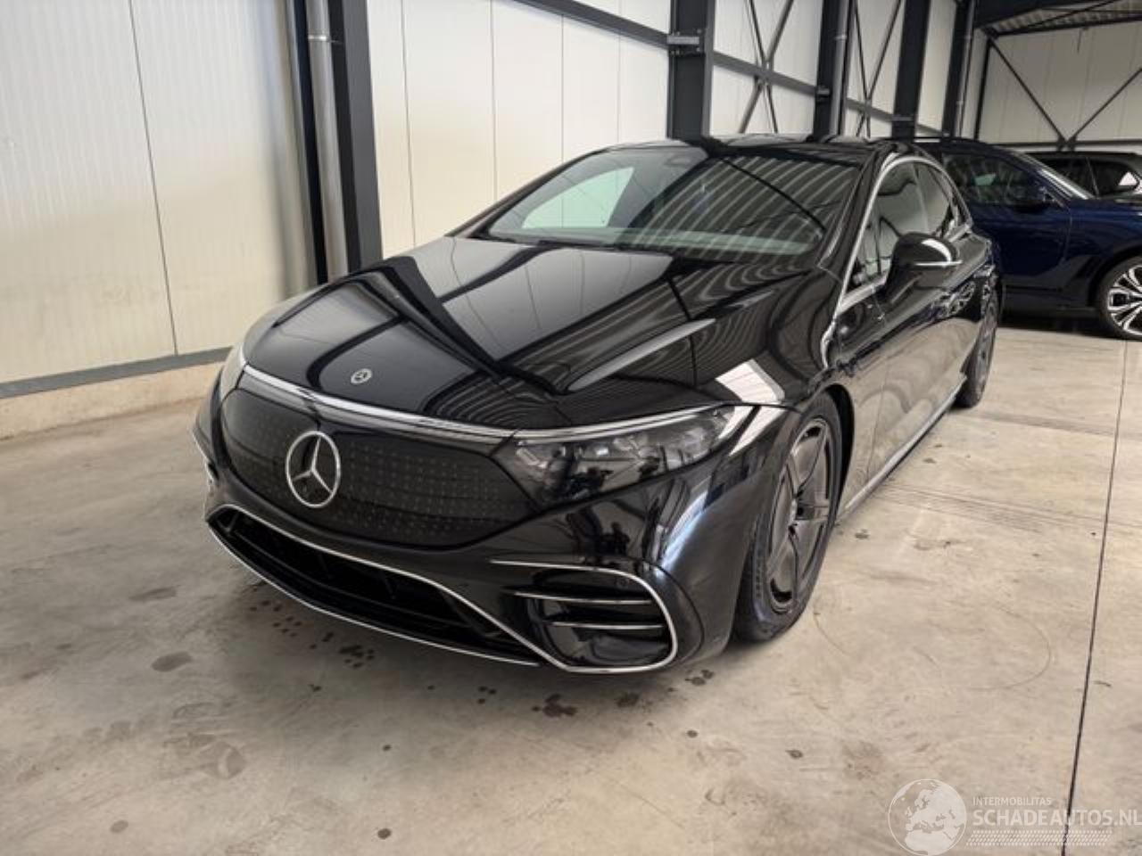 Mercedes EQS 350 AMG Line 90KWH Pano Burm Leder