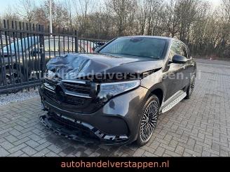 skadebil auto Mercedes EQC 400 4Matic AMG HUD 300KW FULL CAR 2023/9