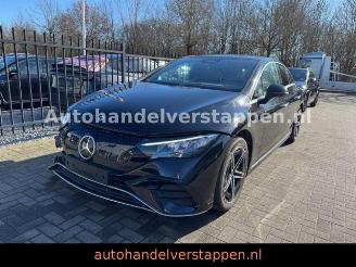 krockskadad bil auto Mercedes EQE 350+ AMG Sport Panorama Burmeister 2022/12